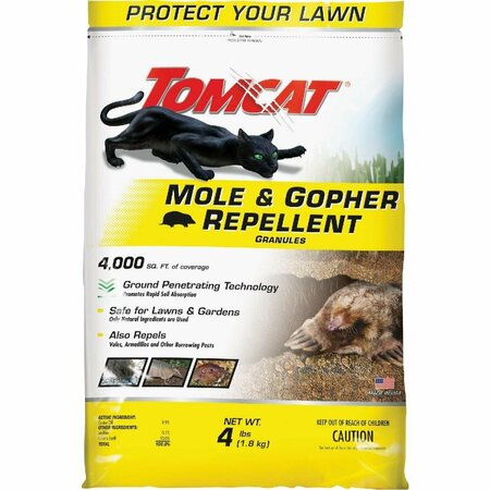 TOMCAT 4 Lb. Granular Mole & Gopher Repellent 0348304